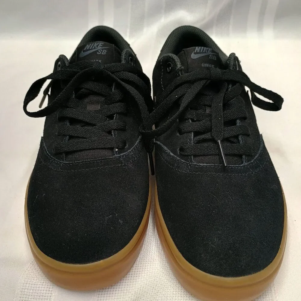 Nike SB Check Solar Soft Skateboarding Shoes 843895-003 Size 7 Mens Used No Box